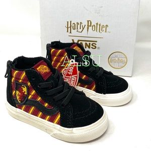 VANS 🔥SALE!🔥 Harry Potter SK8-HI ZIP Toddler Kid Sneakers VN0A4BUWXK8